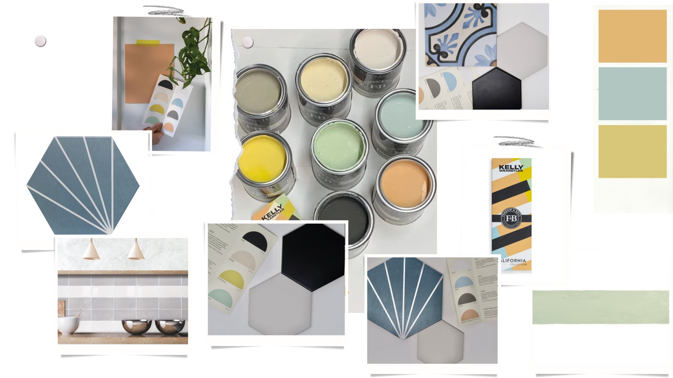 Styling Your Tiles with The California Collection by Farrow & Ball