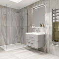 Burlington Grey 60cm x 120cm Matt Wall & Floor Tile Wall & Floor Tile Verona 