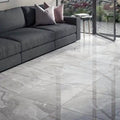 Fog Light Grey 60cm x 60cm Polished Wall & Floor Tile Wall & Floor Tile Impex 