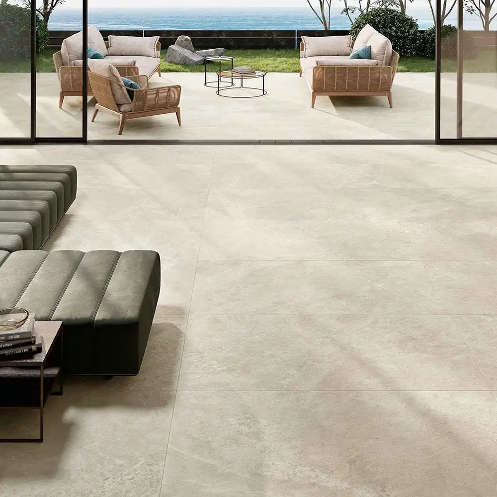 Tenby Beige 59.5cm x 120cm Matt Wall & Floor Tile – Crocatile