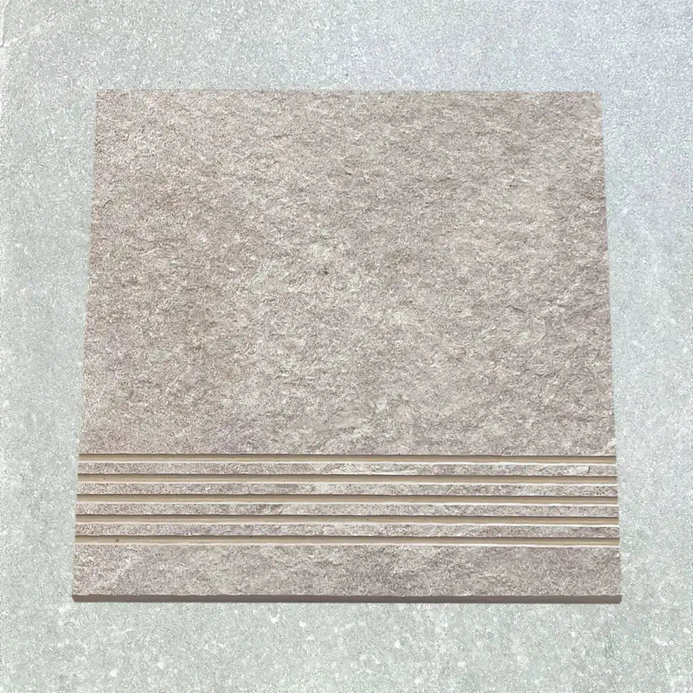 Ubik Beige Tread 30cm x 30cm Floor and Step Tile – Crocatile