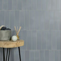 Detroit Blue 7cm x 30cm Matt Wall & Floor Tile Wall & Floor Tile Aleluia Ceramics 