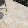Midlake Quartz Beige 22.5cm x 22.5cm Matt Floor Tile Outdoor Tile Keope 