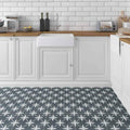 Patterned York Grey Wall & Floor Tile Impex 